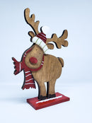 WOODEN REINDEER - TABLE STAND ( Personalization Available)