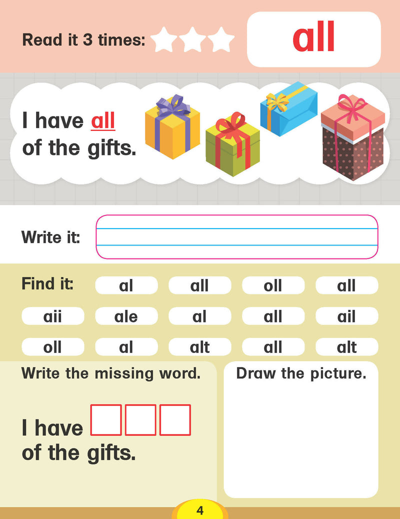 Dolch Sight Words Level 2- Simple Words and Activities for Beginner Readers : Early Learning Children Book by Dreamland Publications