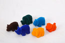 Wild Animals (Set of 6) (0 to 10 years)(Non-Toxic Rubber Toys)