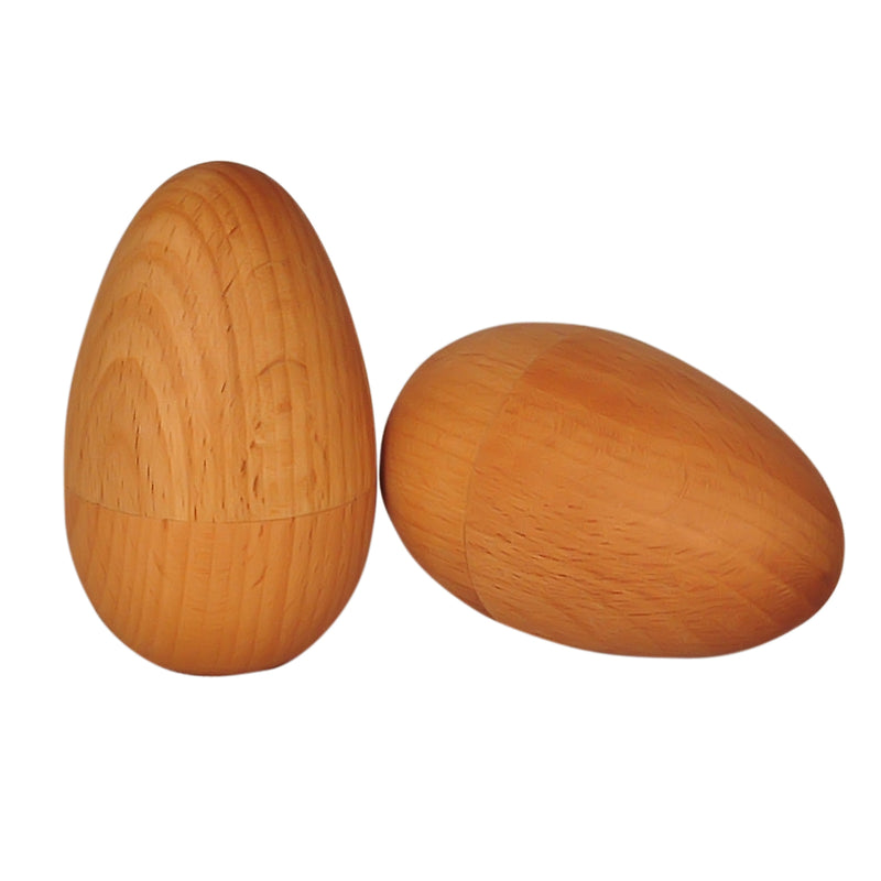 Thasvi Wooden Egg Shakers (6 months +) - Touch. Feel. Explore.