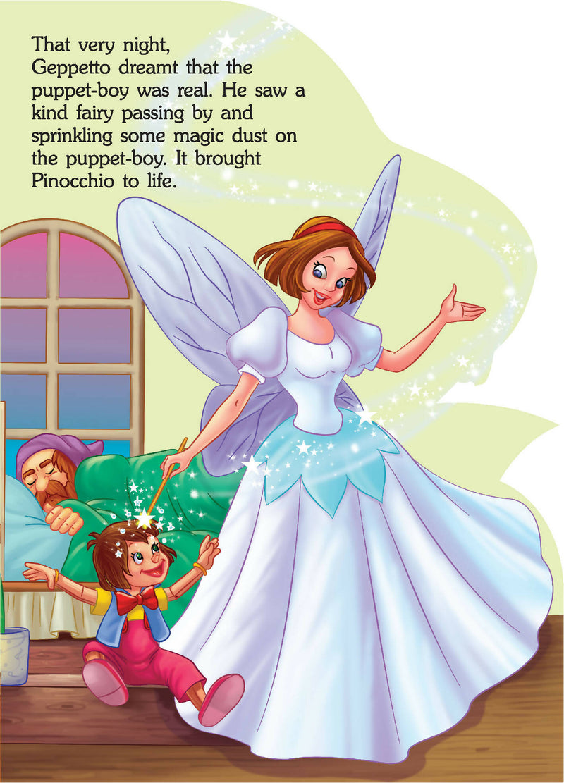 Fancy Story Board Book - Pinocchio : Story Books Children Book By Dreamland Publications 9788184517064