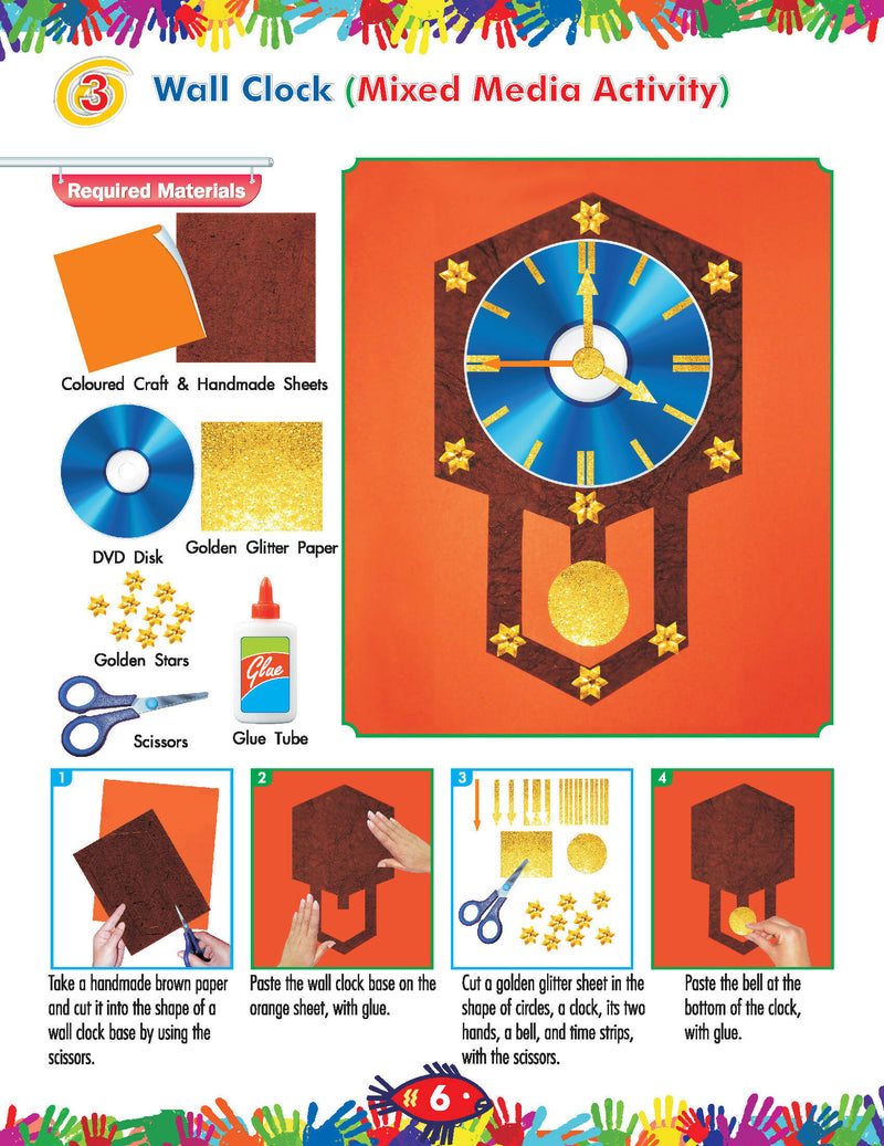 My Book of Art & Craft Part -4 : Interactive & Activity Children Book