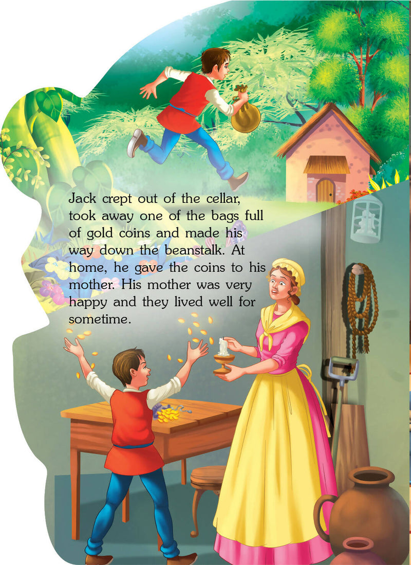 Wonderful Story Board book- Jack & Beanstalk : Story books Children Book By Dreamland Publications 9789350897645