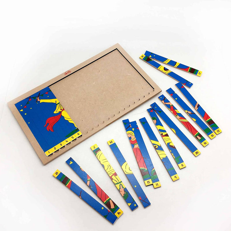 Sequencing Puzzle Dandiya