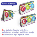 Alphabet Calendar –learn making words