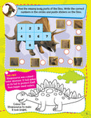 Sticker Activity Book - Dinosaurs : Interactive & Activity Children Book By Dreamland Publications 9789350896778