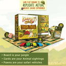 Tiger Trail-Central India Edition Jungle Wildlife Safari Adventure Board game