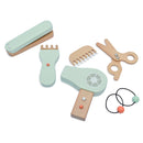 Playbox Comb & Shine - Wooden Kids Hair Salon Playset, Wooden Hair Styling Toys for Kids | Kids Barber Playset, Beauty Salon Fashion Pretend Play Set