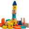 Playbox The Builder Wooden Toy ( 1 Years + ) Imagination and Creativity (Large)