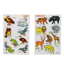 The Little boo Wooden Wild Animals-Puzzle, Birds-Puzzle for Kids (Combo of 2)