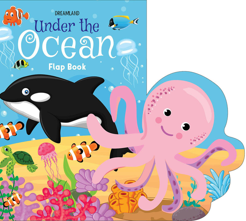 Flap Books Combo Pack- 4 Books : Interactive & Activity Children Book by Dreamland Publications