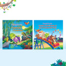 Story Books for Kids (Set of 2 Books) Friends Forever, Friends at The Amusement Park