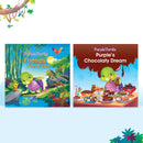 Story Books for Kids (Set of 2 Books) Friends Forever, Purple's Chocolaty Dream