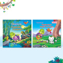 Story Books for Kids (Set of 2 Books) Friends Forever, Purple Turtle Meets Angel Cat Sugar