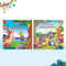 Story Books for Kids (Set of 2 Books) Purple Meets Zing, Safari Adventure