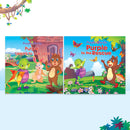 Story Books for Kids (Set of 2 Books) Learn to Use Less, Purple to the Rescue