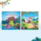 Story Books for Kids (Set of 2 Books) Roxy Learns to Swim, World Peace Mission