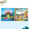 Story Books for Kids (Set of 2 Books) Roxy Learns to Swim, Safari Adventure