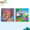 Story Books for Kids (Set of 2 Books) Befriends Monsters, Purple walter save the trees