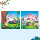 Story Books for Kids (Set of 2 Books) Purple and the cupcakes,Purple's Birthday Party