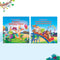Story Books for Kids (Set of 2 Books) Friends at The Amusement Park, Purple's Birthday Party
