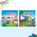 Story Books for Kids (Set of 2 Books) Purple walter save the trees, Purple's Birthday Party