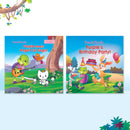 Story Books for Kids (Set of 2 Books)  Purple's Birthday Party, Purple Turtle Meets Angel Cat Sugar