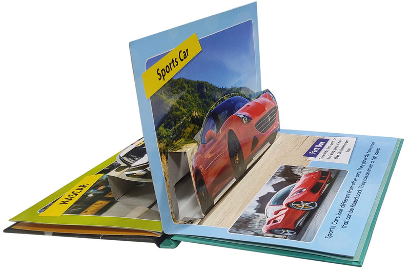 Super Cars - 3D Pop-up Book