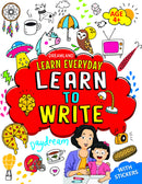 Learn Everyday Learn to Write - Age 4+ : Interactive & Activity Children Book By Dreamland Publications 9789388371438