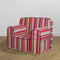 Kid's Comfy Sofa - Multi Stripe Casablanca