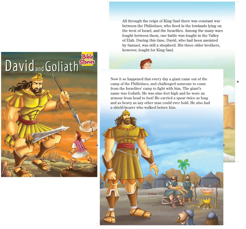 Set of 10 Bible Stories Picture Books for 3+ Year Old Children I