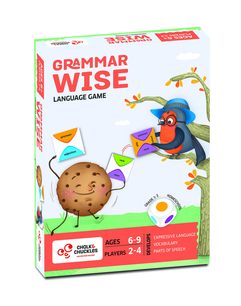 Chalk and Chuckles Grammar Wise - Fun Language Game