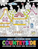 Countryside- Colouring Book for Adults : Colouring Books for Peace and Relaxation Children Book By Dreamland Publications