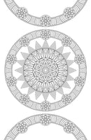 Mandala - Mini Adult Colouring Pad