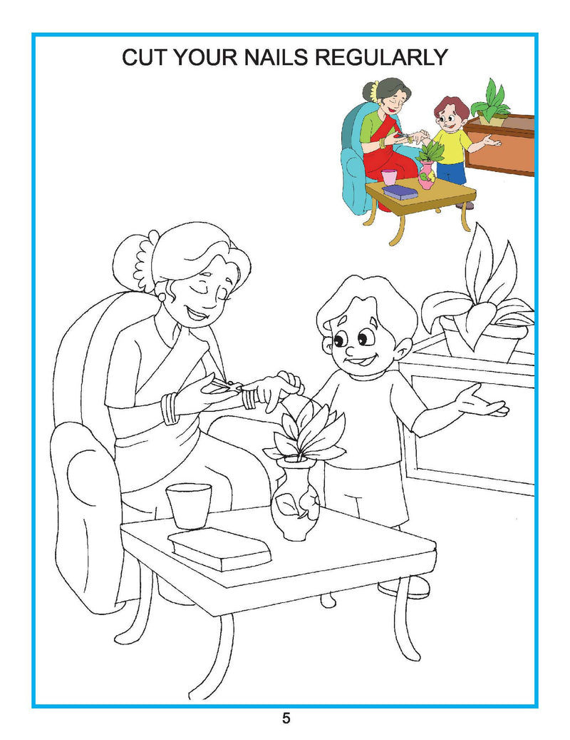 Creative Colouring book - 10 titles (Pack) : Drawing, Painting & Colouring Children Book By Dreamland Publications