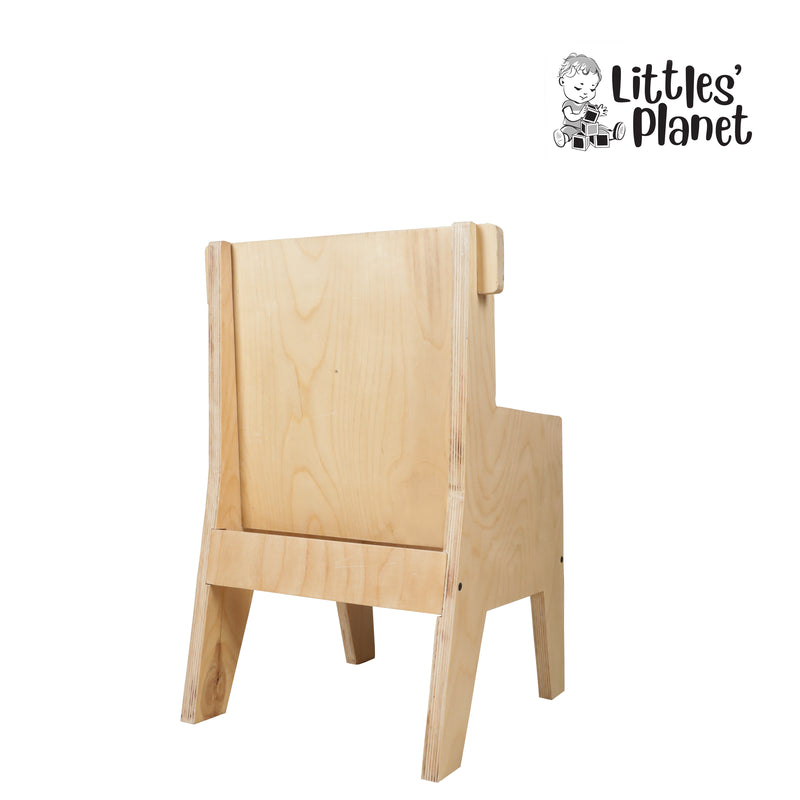 Wooden Arm Chair for Children (Height Adjustable)