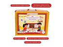 Desi Toys Premium Brass Miniature Pretend play Kitchen set / Cooking Set, Brass Bhatukli Set ,Collectible