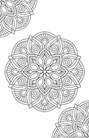 Mandala - Mini Adult Colouring Pad