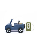 Playbox Wooden EV Jeep with Artificial wooden electirc charger