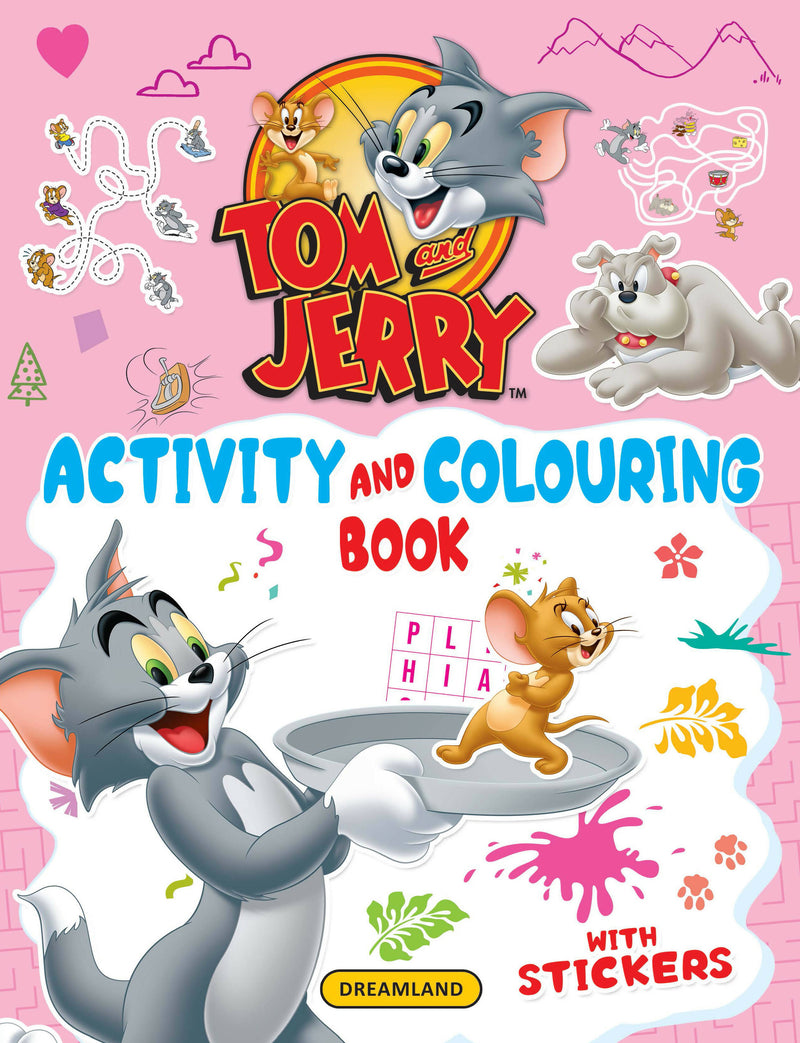 Tom and Jerry Activity and Colouring Book : Interactive & Activity Book 9789394767973