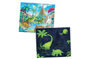 PLANET OF LOST DINOSAURS - GLOW IN THE DARK PUZZLE