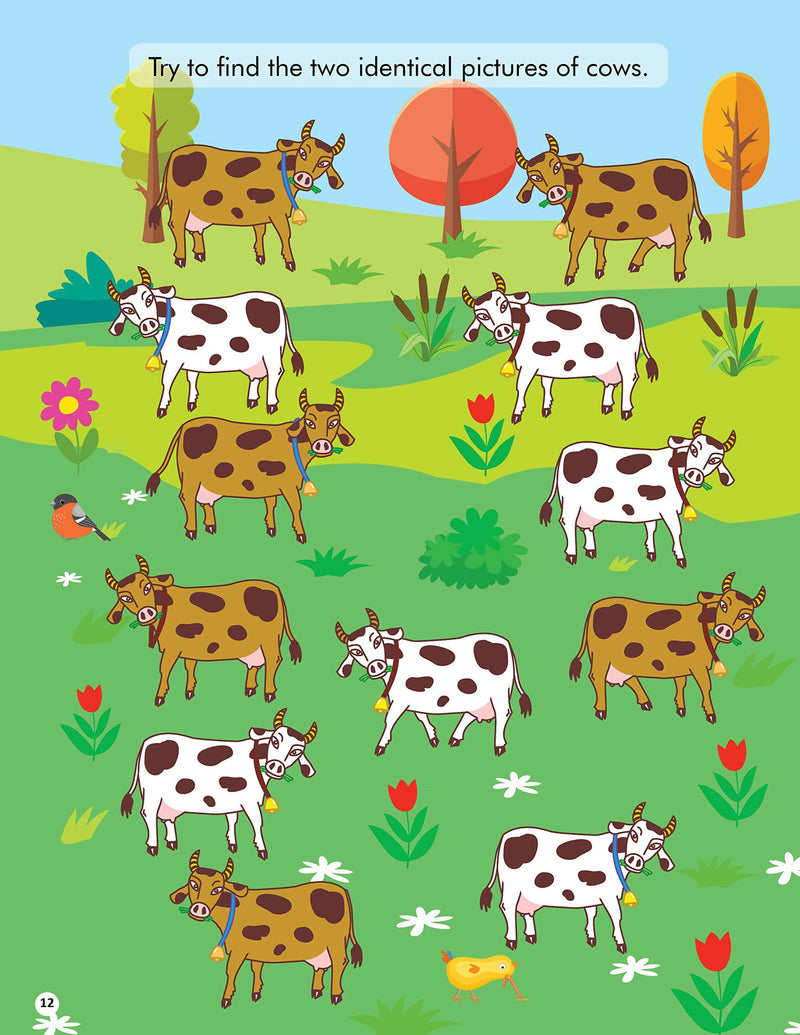 Explore the Farm Activity Book with Stickers and 3D Models : Interactive & Activity Children Book By Dreamland Publications