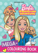 Barbie Dreamhouse Adventures - Mega Colouring Book : Drawing, Painting & Colouring Children Book By Dreamland Publications