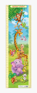 Height Chart - 6 : Reference Educational Wall Chart by Dreamland Publications