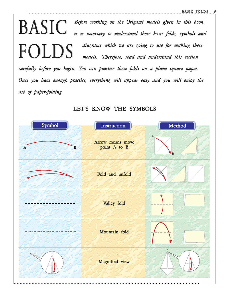 Paper Folding Part 1 : Interactive & Activity Children Book By Dreamland Publications 9781730157912
