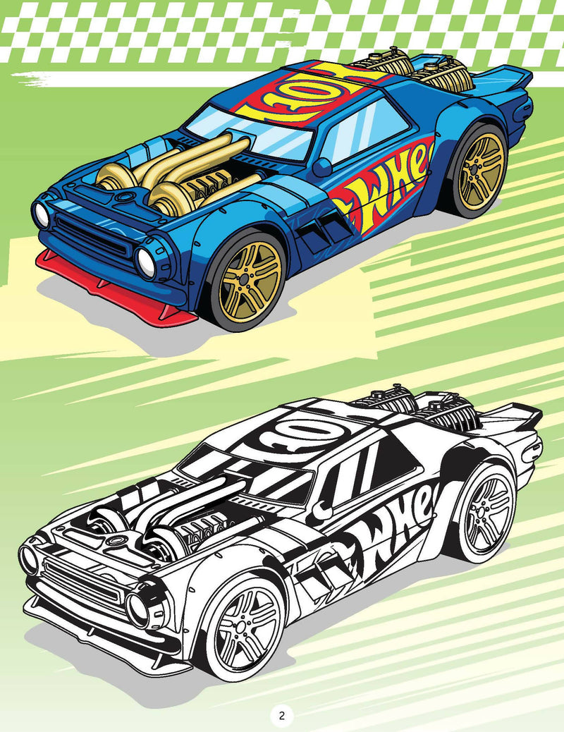 Hot Wheels Copy Colouring Book : Drawing, Painting & Colouring Children Book By Dreamland Publications 9789394767812