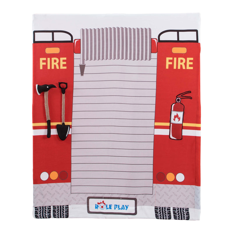 Role Play Deluxe Fire Truck Playhouse Tent