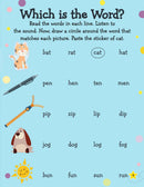 Learn Everyday Phonics and Reading- Age 4+ : Interactive & Activity Children Book By Dreamland Publications