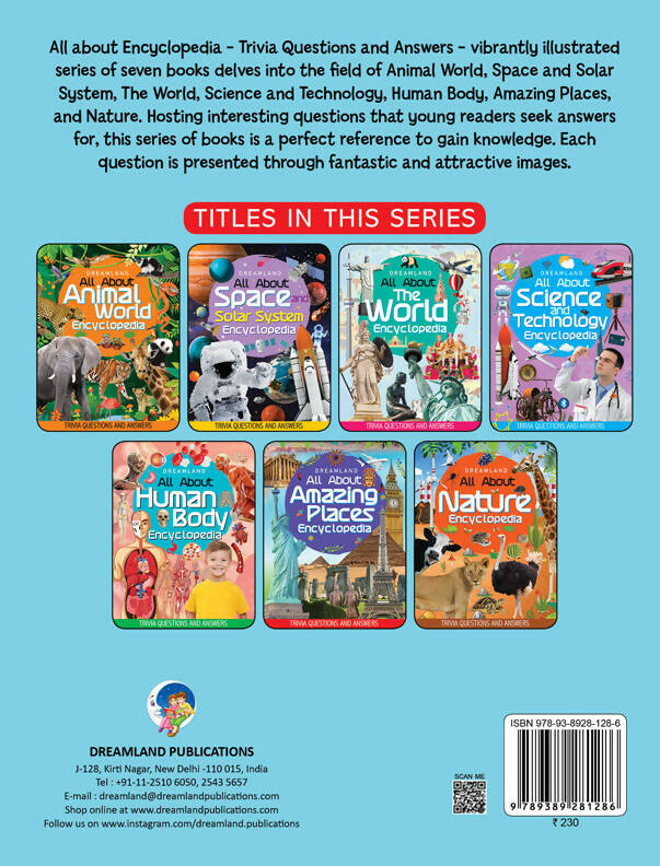 Amazing Places Encyclopedia for Children Age 5 - 15 Years- All About Trivia Questions and Answers : Reference Children Book by Dreamland Publications