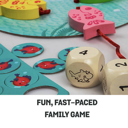 Chalk and Chuckles Beware of The Shark - Fun Family Game, Fast Reactions, Attention Games